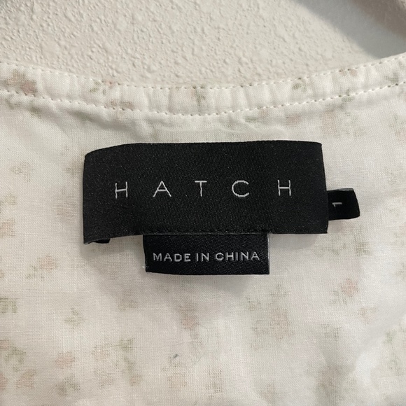 The Emmeline maternity and nursing dress by Hatch in Ivory Ditsy size 1 - Picture 2 of 4